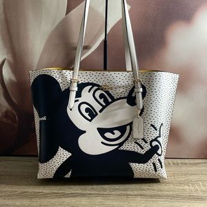 Coach Disney Keith Haring Marlie Tote NWT